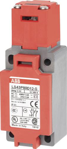 LS43P80D12-S Sicherheitsschalter 400 V/AC 1.8A getrennter Betätiger tastend IP65 1St.