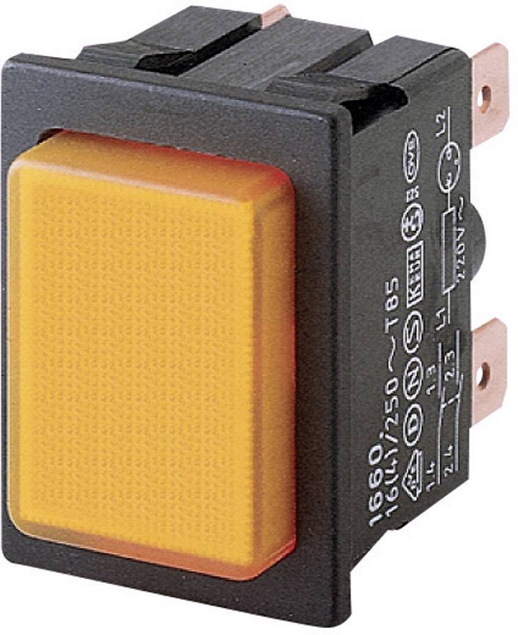 Marquardt 1660.0202 1660.0202 Druckschalter 250 V/AC 16 A 2 x Aus/Ein rastend Grün (L x B) 25 mm x