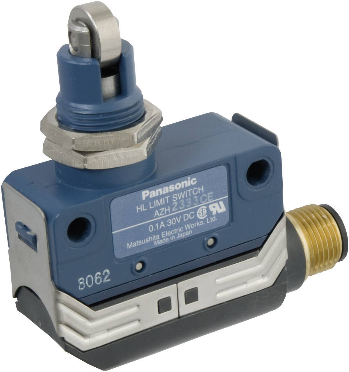 Panasonic AZH2333CEJ Endschalter 125 V/AC 0.1A Rollenstößel tastend IP67 1St.