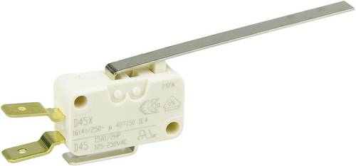ZF D45U-V3LL Mikroschalter D45U-V3LL 250 V/AC 16 A 1 x Ein/(Ein) tastend
