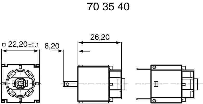RAFI 1.71.212.001/0000 Standard Signalleuchten-Fassung 1 St.