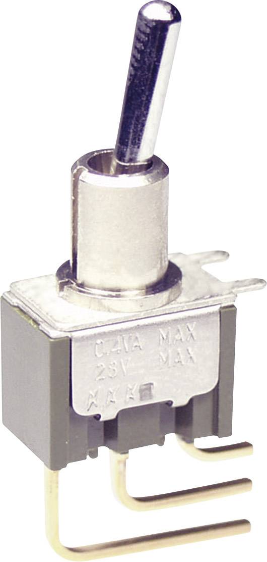 NKK Switches M2012S2A2W23 Kippschalter 250 V/AC 3 A 1 x Ein/Ein rastend 1 St.