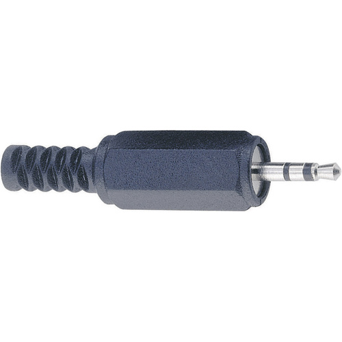 BKL Electronic 1107002 Klinken-Steckverbinder 2.5mm Stecker, gerade Polzahl (num): 3 Stereo Schwarz