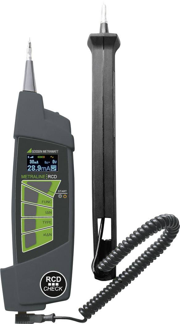 Gossen Metrawatt Metraline RCD CHECK Installationstester VDE-Norm 0413