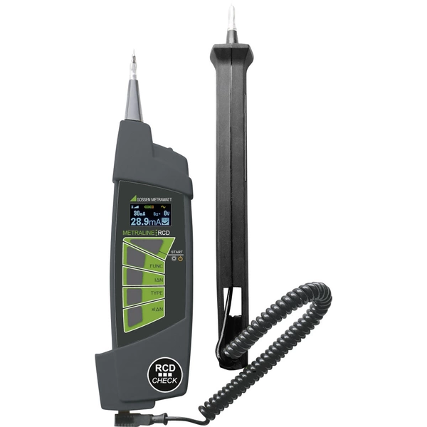 Gossen Metrawatt Metraline RCD CHECK Installationstester VDE-Norm 0413 Gossen Metrawatt Metraline RCD CHECK Installationstester VDE-Norm 0413