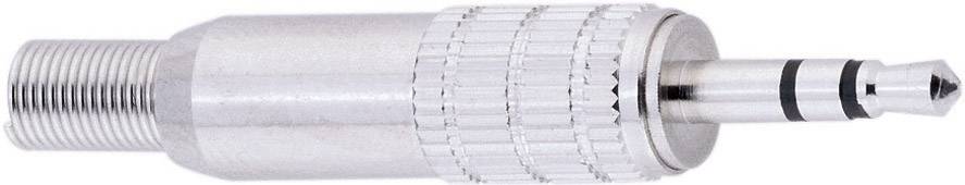 BKL Electronic 1107022 Klinken-Steckverbinder 2.5mm Stecker, gerade Polzahl: 3 Stereo Silber