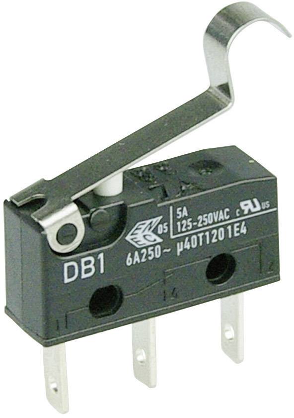 ZF DB1C-B1SC Mikroschalter DB1C-B1SC 250 V/AC 6 A 1 x Ein/(Ein) tastend