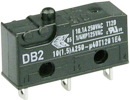 ZF DB2C-A1AA Mikroschalter DB2C-A1AA 250 V/AC 10 A 1 x Ein/(Ein) tastend