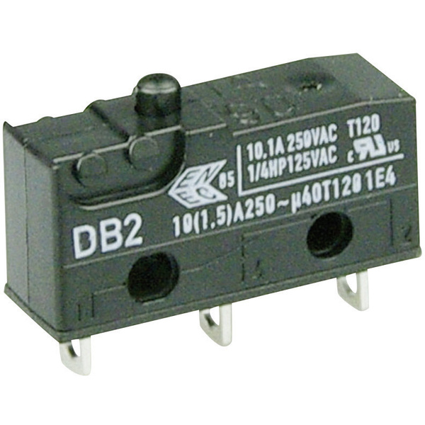 ZF DB2C-A1AA Mikroschalter DB2C-A1AA 250 V/AC 10 A 1 x Ein/(Ein) tastend