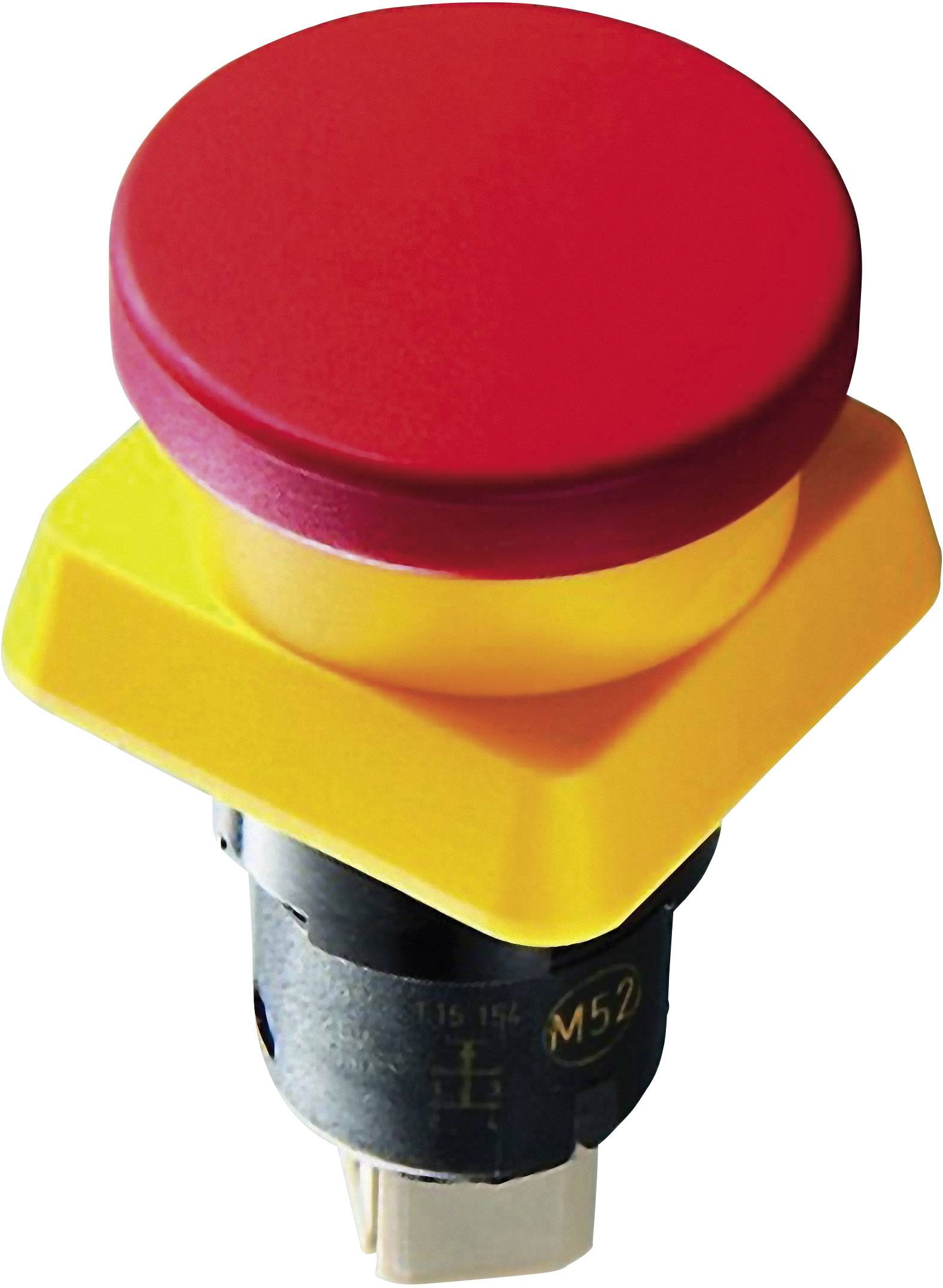 RAFI 1.15.154.016/0301 Not-Aus-Schalter 25V 0.1A 2 Öffner IP65 6St.