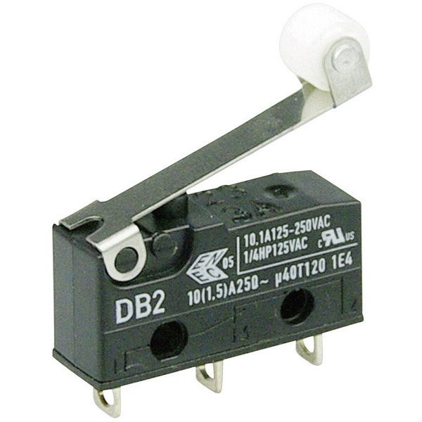 ZF DB2C-A1RC Mikroschalter DB2C-A1RC 250 V/AC 10A 1 x Ein/(Ein) IP67 tastend 1St.