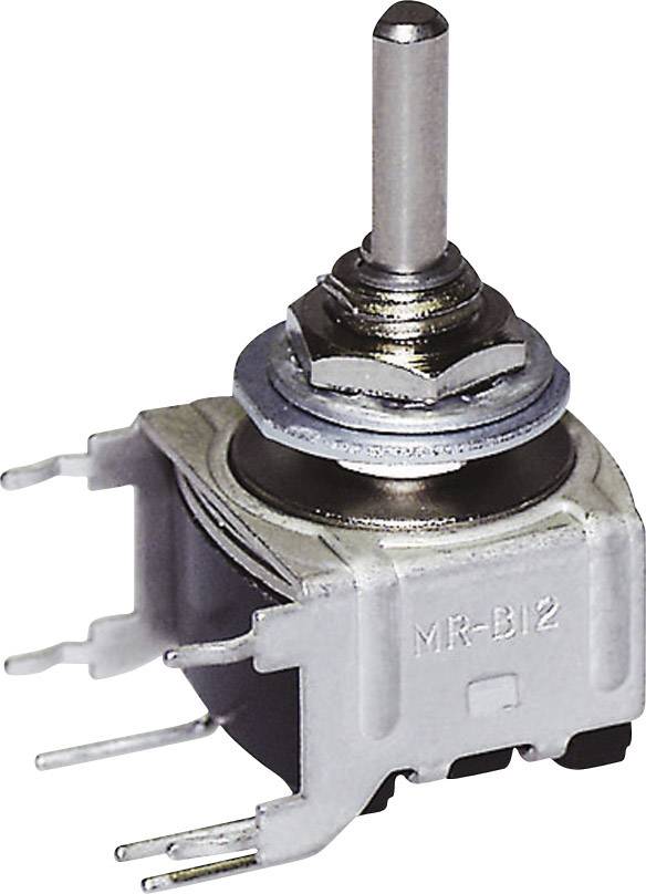 NKK Switches MRB14B MRB14B Drehschalter 28 V DC/AC 0.1 A Schaltpositionen 3 2 x 45 ° 1 St.