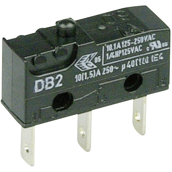 ZF DB2C-B1AA Mikroschalter DB2C-B1AA 250 V/AC 10A 1 x Ein/(Ein) tastend