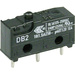 ZF DB2C-C1AA Microrupteur DB2C-C1AA 250 V/AC 10 A 1 x On/(On) à rappel