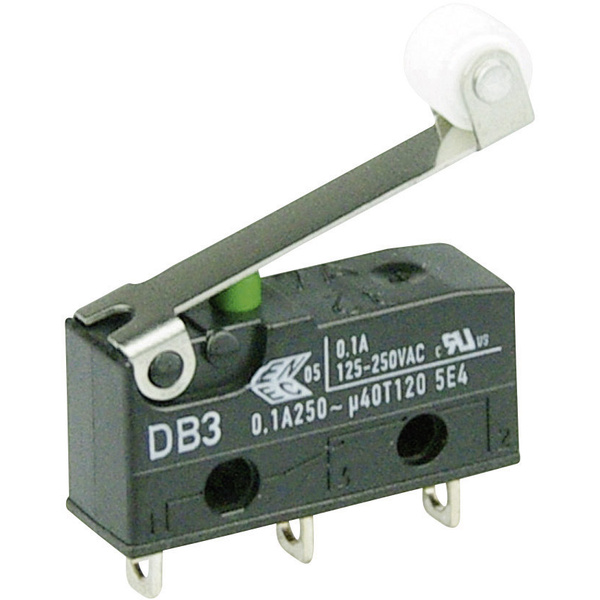 ZF DB3C-A1RC Mikroschalter DB3C-A1RC 250 V/AC 0.1A 1 x Ein/(Ein) tastend 1St.
