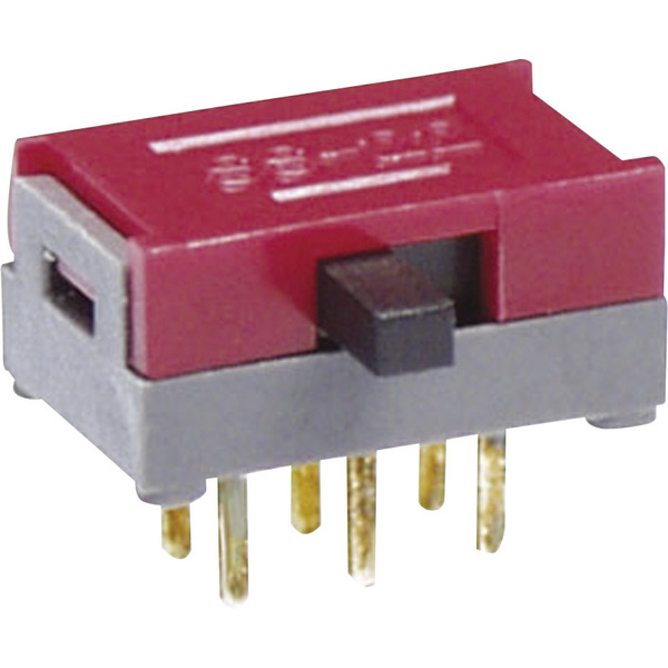 NKK Switches SS12SDH4 Interrupteur à glissière 30 V/DC 0.1 A 1 x On/On