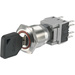 TRU Components LAS1-BGQ-22Y/33 Schlüsselschalter 250 V/AC 5 A 2 x (Ein)/Aus/(Ein) 1 x 90 ° IP40 1 S
