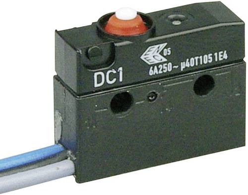 ZF DC1C-C3AA Mikroschalter DC1C-C3AA 250 V/AC 6A 1 x Ein/(Ein) IP67 tastend 1St.