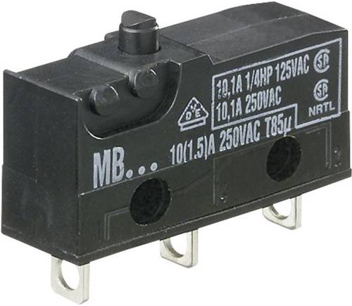 Hartmann PTR 260009 Mikroschalter MBF5A 250 V/AC 10 A 1 x Ein/(Ein) tastend