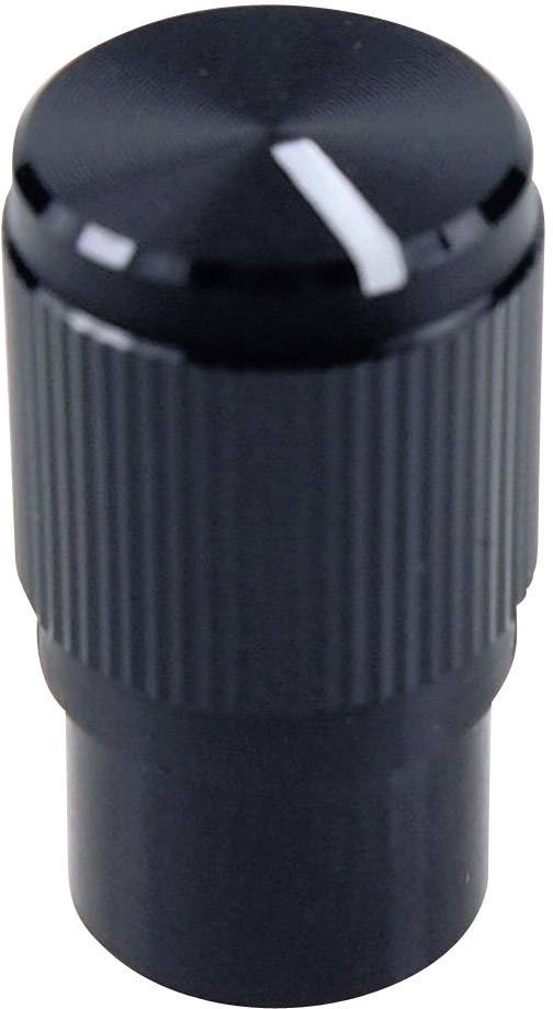 Cliff FC7257 FC7257 Drehknopf Schwarz (Ø x H) 10.7mm x 19mm 1St.