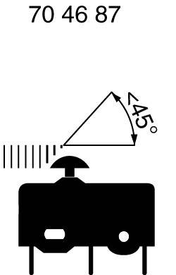 Marquardt 1050.0202 Mikroschalter 1050.0202 250 V/AC 5A 1 x Ein/(Ein) tastend 1St.