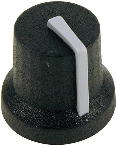 Cliff CL170844BR CL170844BR Drehknopf Schwarz, Grau (Ø x H) 16.8 mm x 14.5 mm