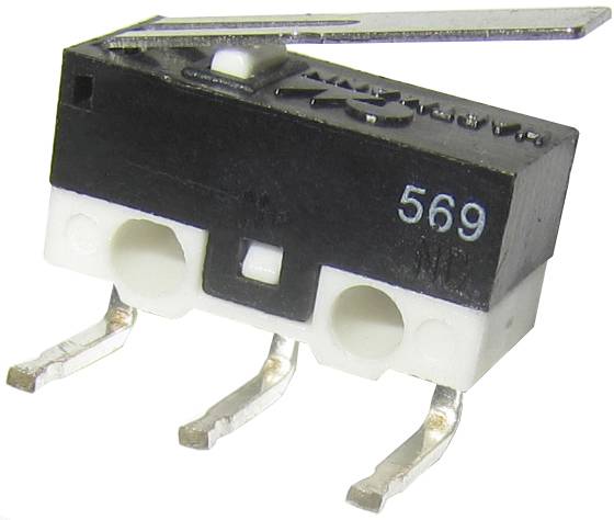 Hartmann PTR MDB1 05C01C03A Mikroschalter MICROHART 125 V/AC 3A 1 x Ein/(Ein) tastend