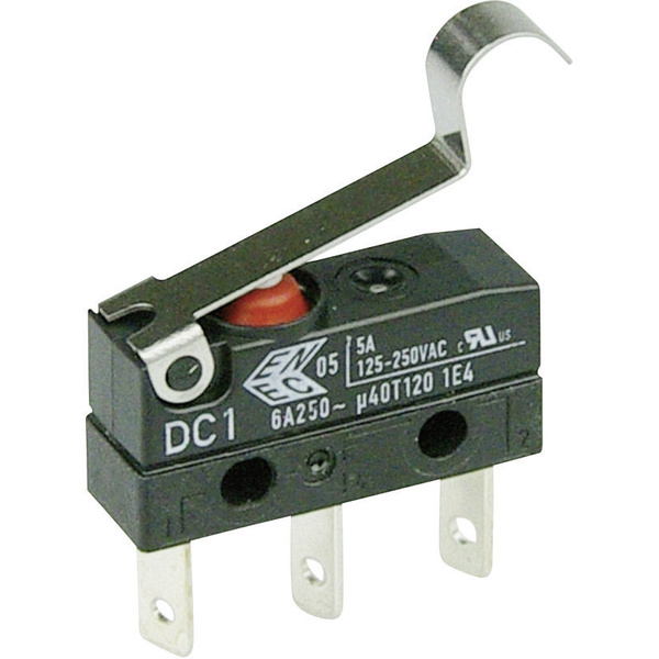 ZF DC1C-L1SC Mikroschalter DC1C-L1SC 250 V/AC 6A 1 x Ein/(Ein) IP67 tastend 1St.