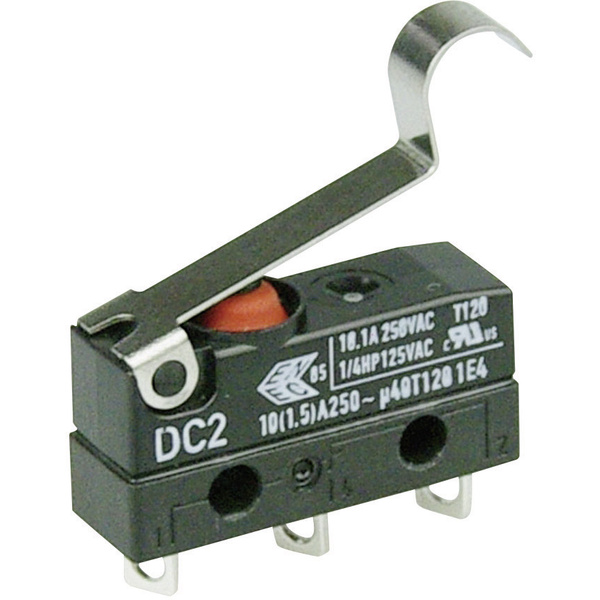 ZF DC2C-A1SC Mikroschalter DC2C-A1SC 250 V/AC 10A 1 x Ein/(Ein) IP67 tastend 1St.