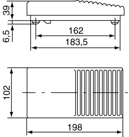 Marquardt 2410.0301 Fußschalter 250 V/AC 6A 1 Pedal 1 Schließer 1St.