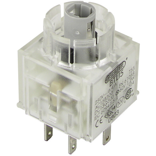 Schlegel BTLI5 Kontaktelement mit Lampenfassung 2 Schließer tastend 250V 1St.