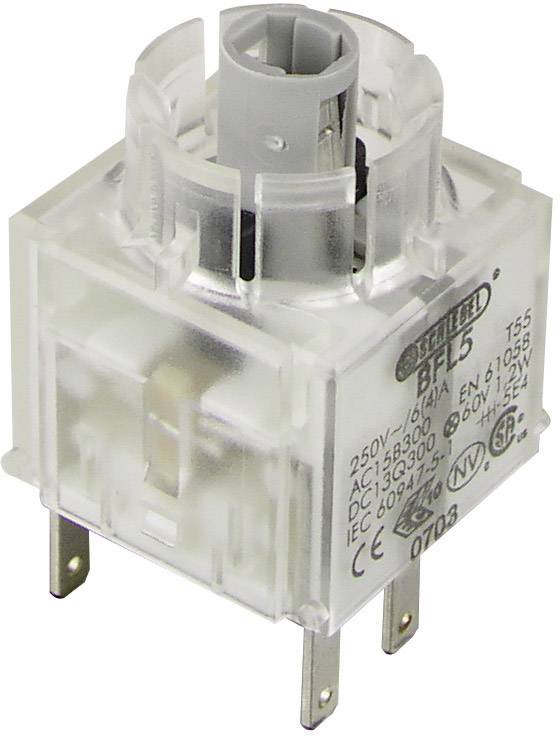 'BA 9 JE' elektrische Komponente, quadratisch, transparentes Gehäuse, 250V, 1.5A, mit Metallelementen und Beschriftung.