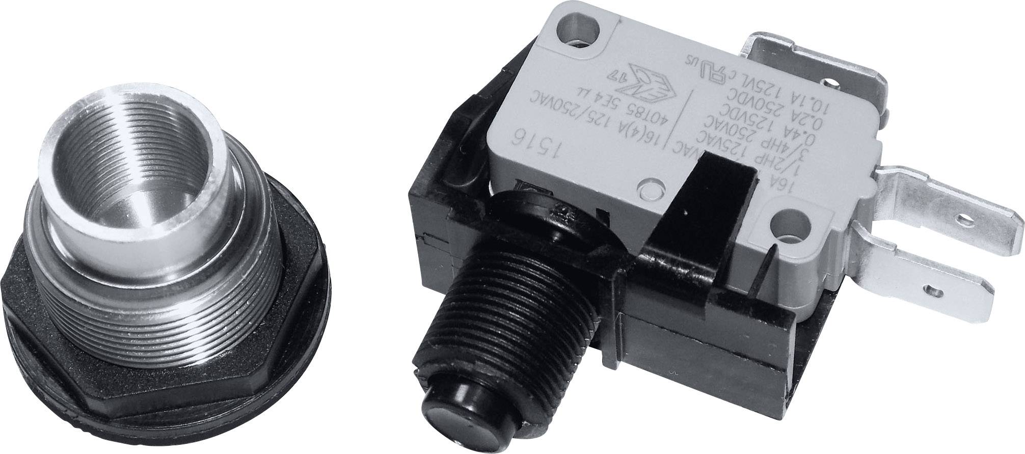 Arcolectric (Bulgin Ltd.) C0911VAAAA C0911VAAAA Vandalismusgeschützter Drucktaster 250 V/AC 15A 1 x Ein/(Ein) tastend 1St.