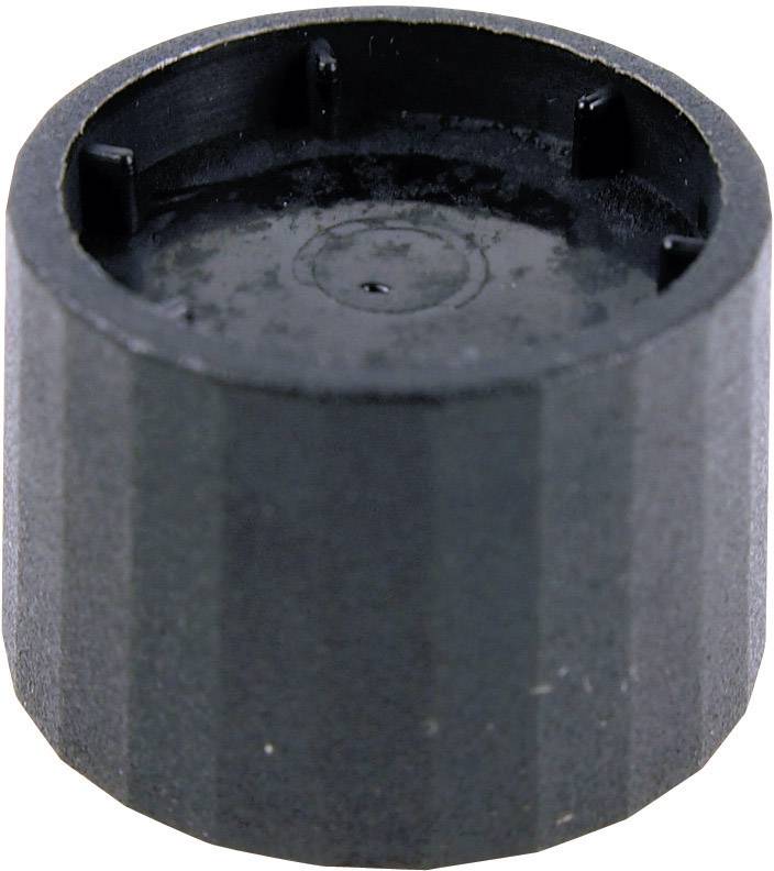 Cliff CL172877 CL172877 Drehknopf Schwarz (Ø x H) 25.3mm x 19.2mm