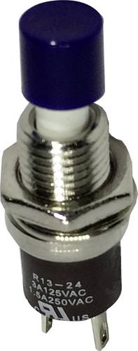 TRU Components 1587872 TC-R13-24A1-05-BL Drucktaster 250 V/AC 1.5 A 1 x Aus/(Ein) tastend