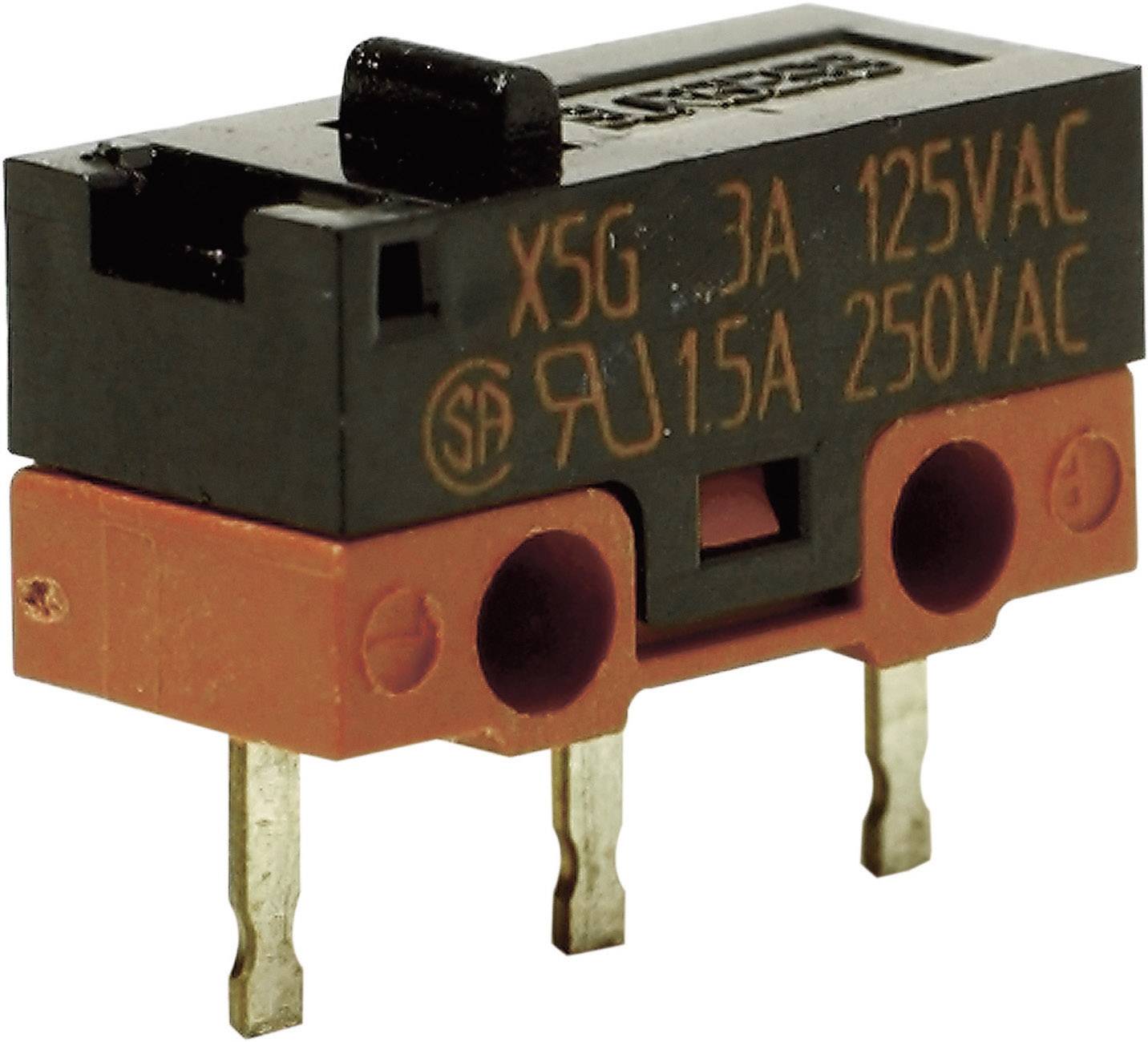 Saia X5G303K1AN Mikroschalter X5G303K1AN 250 V/AC 1.5A 1 x Ein/(Ein) IP40 tastend 1St.