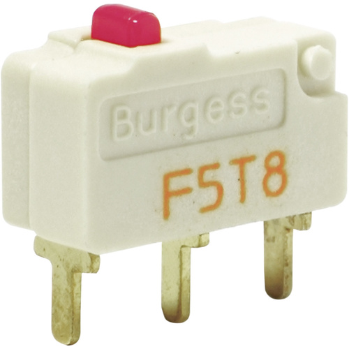 Burgess F5T8UL Mikroschalter F5T8UL 250 V/AC 5 A 1 x Ein/(Ein) IP40 tastend 1 St.