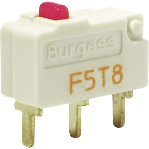 Burgess Mikroschalter F5T8Y1UL 250 V/AC 5A 1 x Ein/(Ein) IP40 tastend 1St.