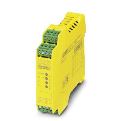 Sicherheitsrelais PSR-SPP- 24UC/ESA4/3X1/1X2/B Phoenix Contact Betriebsspannung: 24 V/DC, 24 V/AC 3 Schließer (B x H x T) 22.5 x 112 x 114.5 mm Mit
