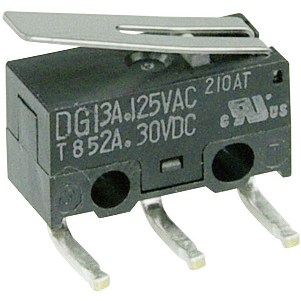 ZF Mikroschalter DG13-B2LA 125 V/AC 3A 1 x Ein/(Ein) tastend