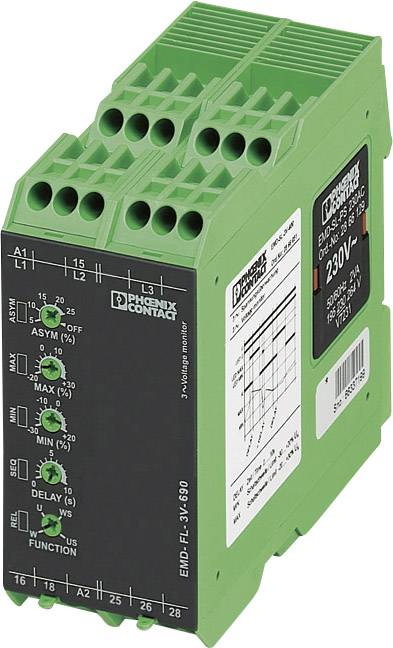 Phoenix Contact Überwachungsrelais 2 Wechsler EMD-FL-3V-690 1St.