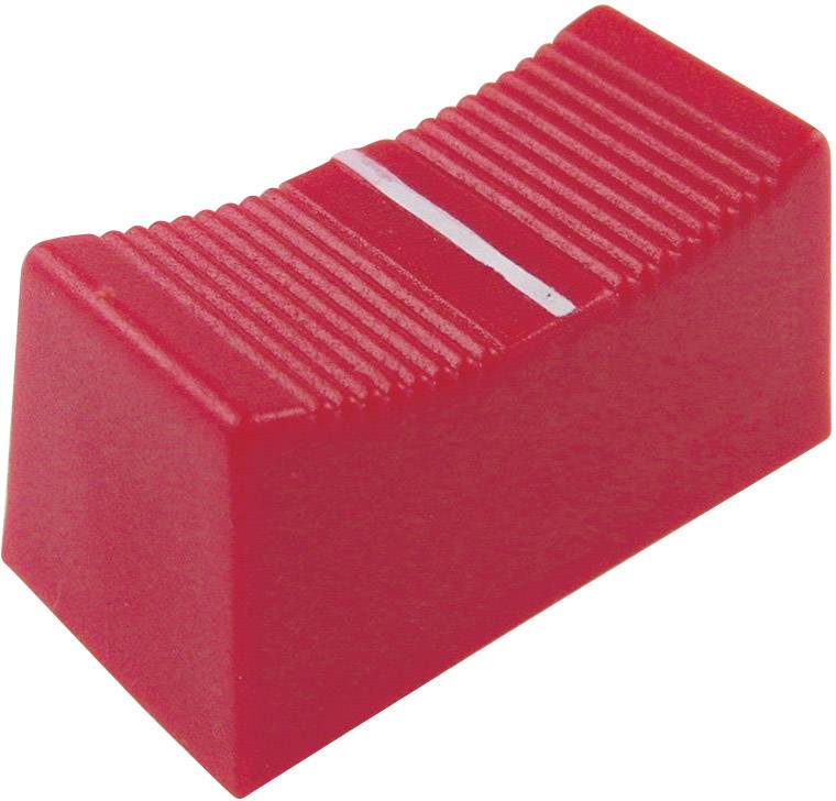 Cliff CP3275 CP3275 Schiebeknopf Rot (L x B x H) 23 x 11 x 11 mm