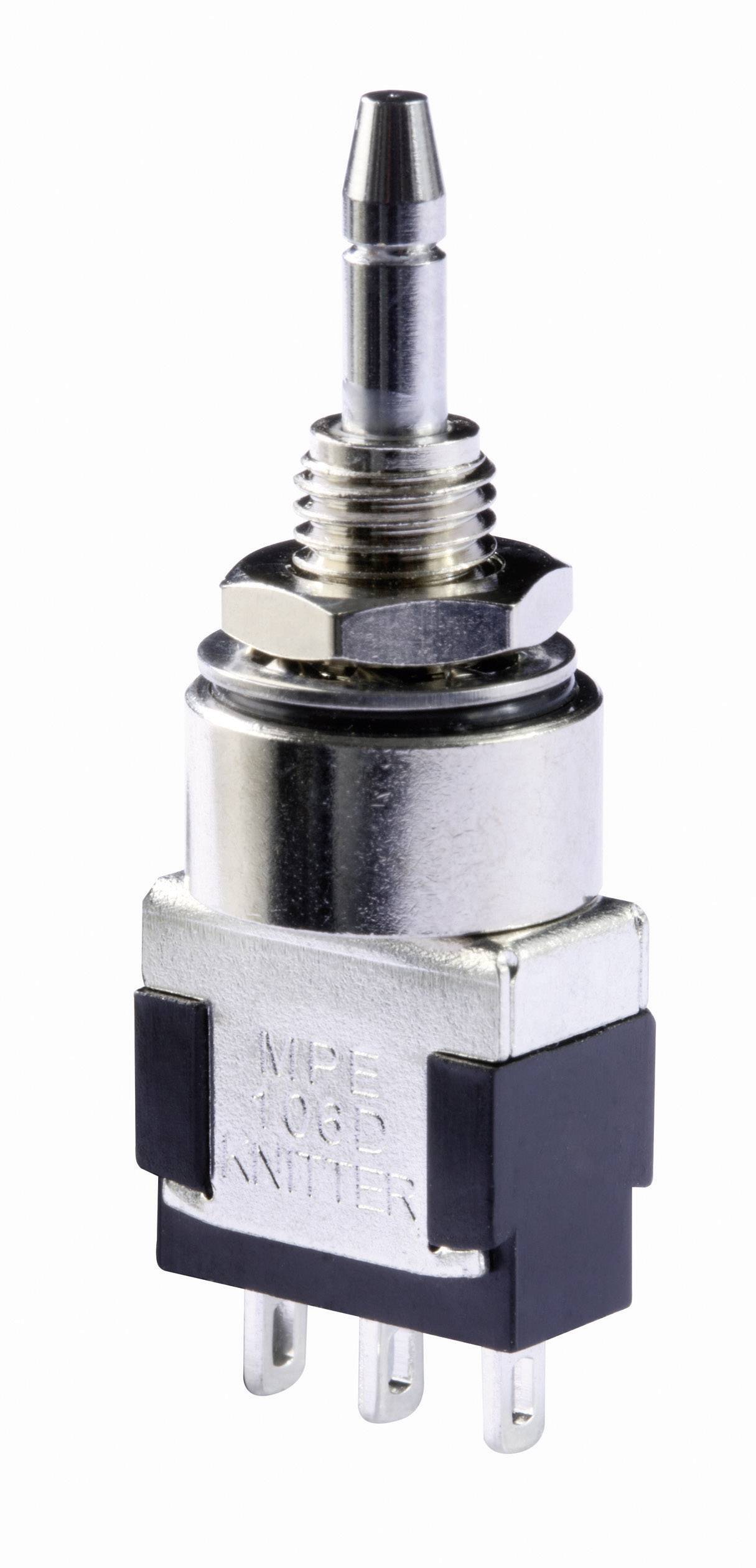 Knitter-Switch MPE 106F MPE 106F Drucktaster 250 V/AC 3A 1 x Ein/(Ein) tastend IP67 1St.