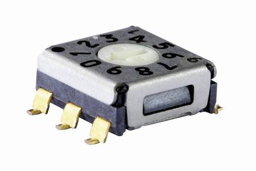 Knitter-Switch SMR 13016 Codierschalter Hexadezimal 0-9/A-F Schaltpositionen 16 1St.