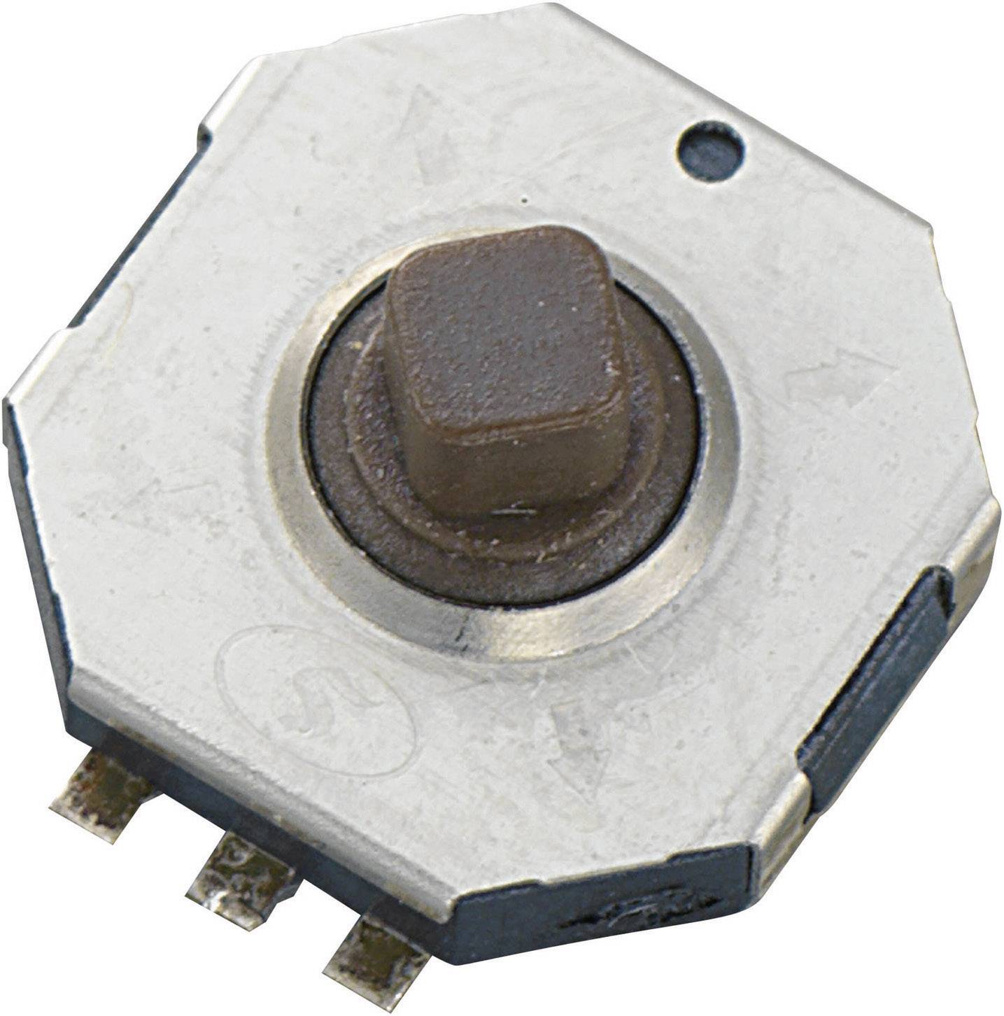 TSW10A Drucktaster 12 V/DC 0.05A 1 x Aus/(Ein) tastend