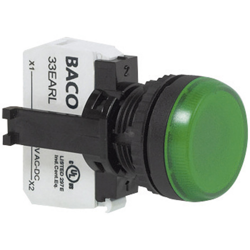BACO L20SE50L Meldeleuchte mit LED-Element Weiß 24 V/DC, 24 V/AC 1St.