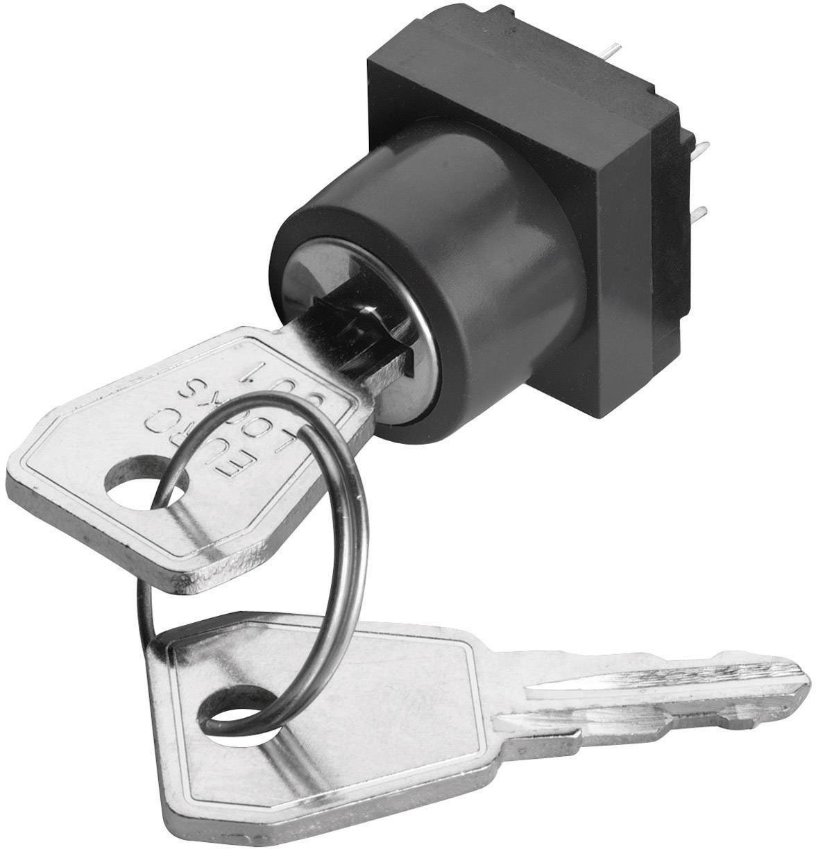 RAFI 3.13009.903/0000 Schlüsselschalter 42 V 0.1 A 1 x Aus/Ein 1 x 90 ° IP54 1 St.