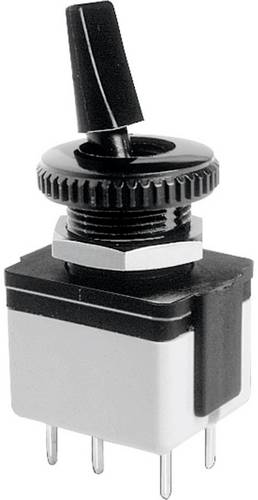 APEM 4641A-22 4641A-22 Kippschalter 250 V/AC 3 A 2 x Aus/Ein rastend 1 St.