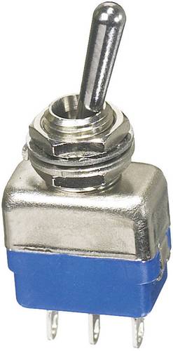 11137A Kippschalter 250 V/AC 2A 1 x (Ein)/Aus/(Ein) tastend/0/tastend 1St.