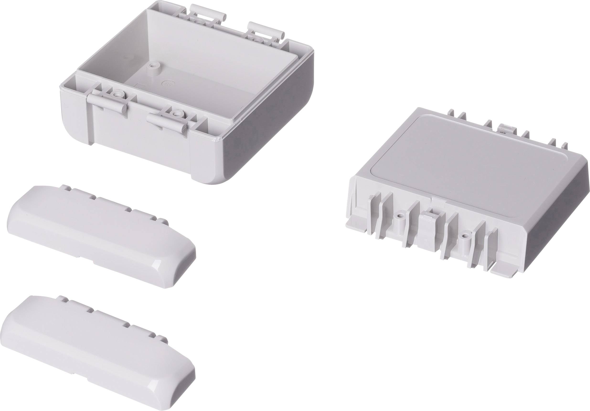 Bopla Bocube B 080805 ABS-7035 96031115 Industrie-Gehäuse 80 x 89 x 47 ABS Lichtgrau (RAL 7035) 1St.